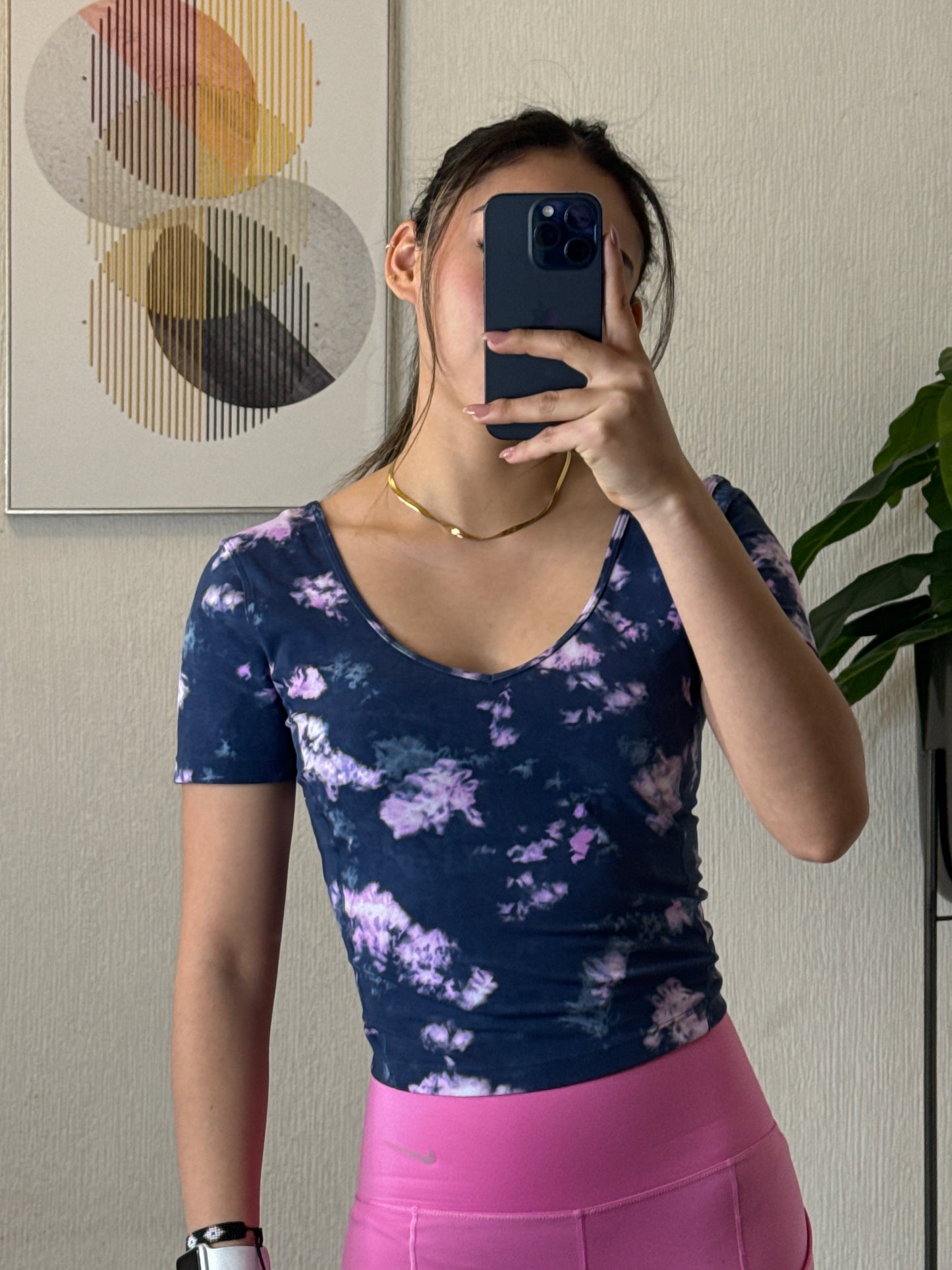 Blusa tie dye LULULEMON
