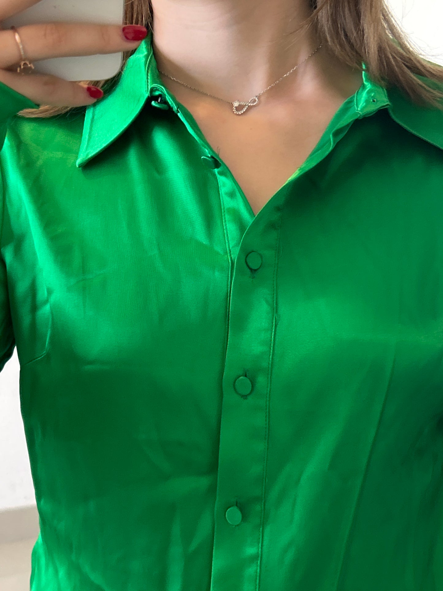 Blusa con detalle en manga ZARA