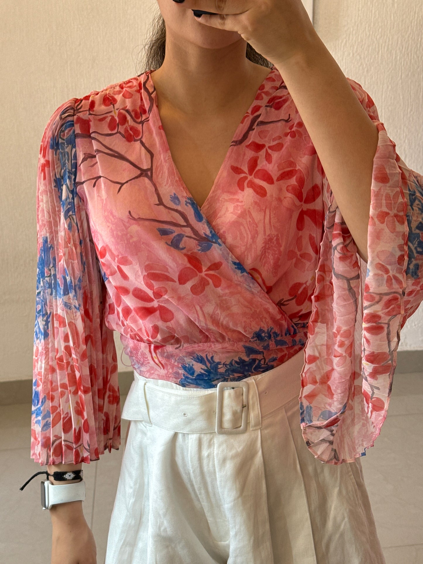 Blusa de seda ALICE + OLIVIA