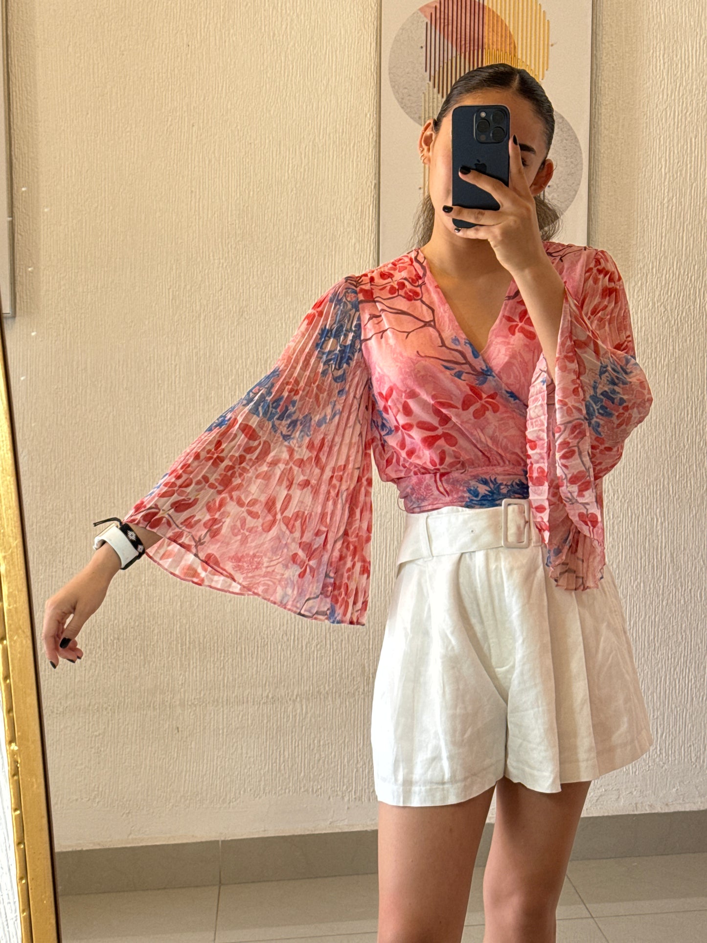 Blusa de seda ALICE + OLIVIA