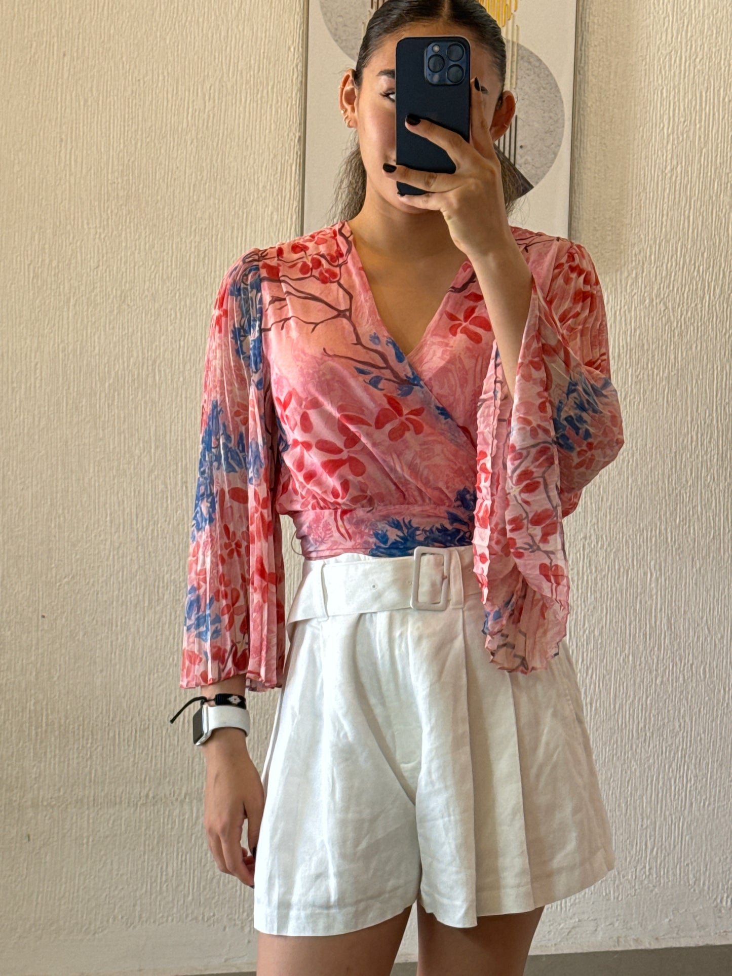 Blusa de seda ALICE + OLIVIA