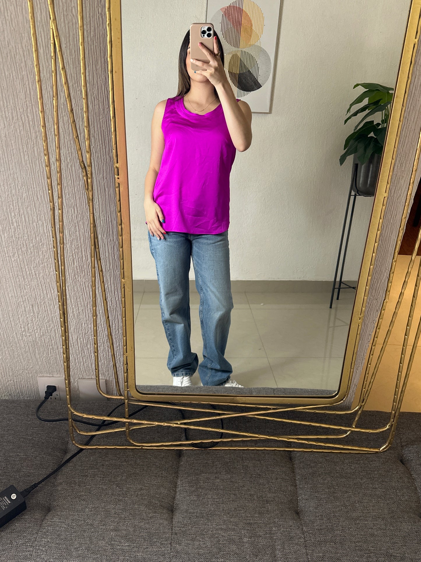 Blusa morada