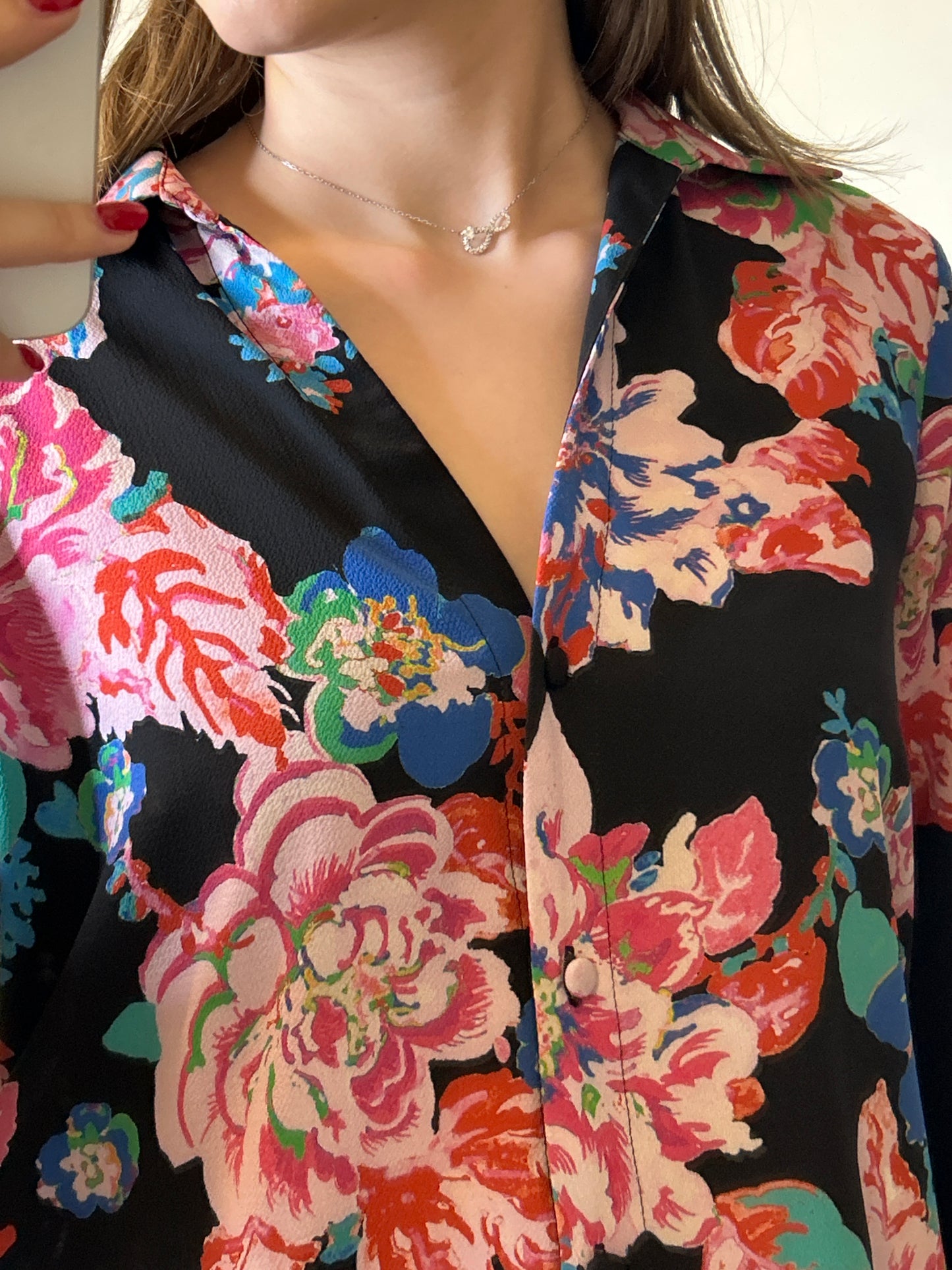 Blusa Floral ZARA