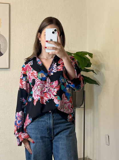 Blusa Floral ZARA