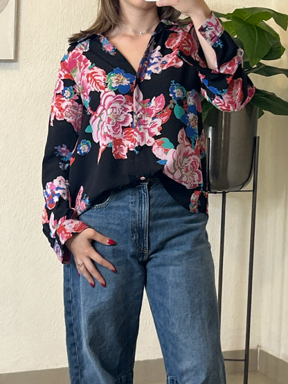 Blusa Floral ZARA