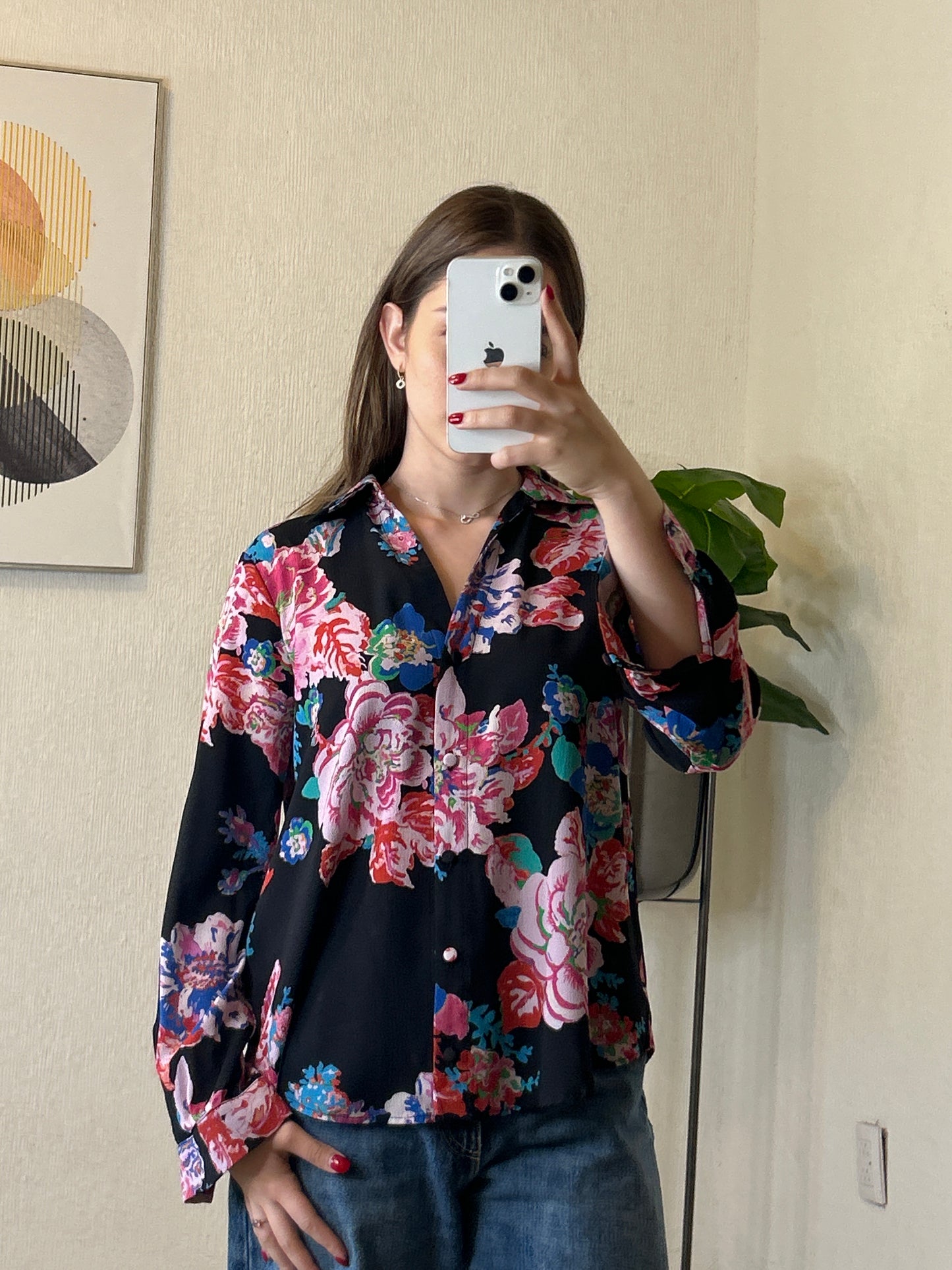 Blusa Floral ZARA