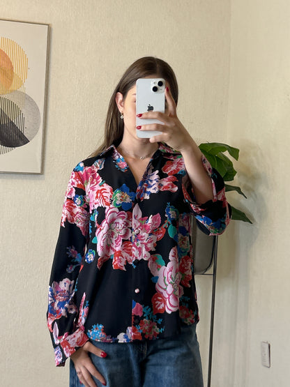 Blusa Floral ZARA